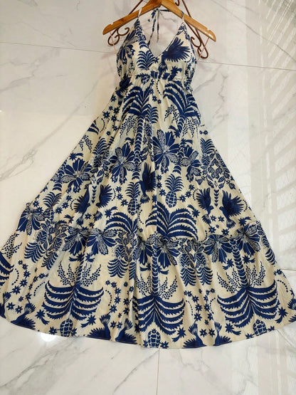 Vestido Longo com Bojo Santorini