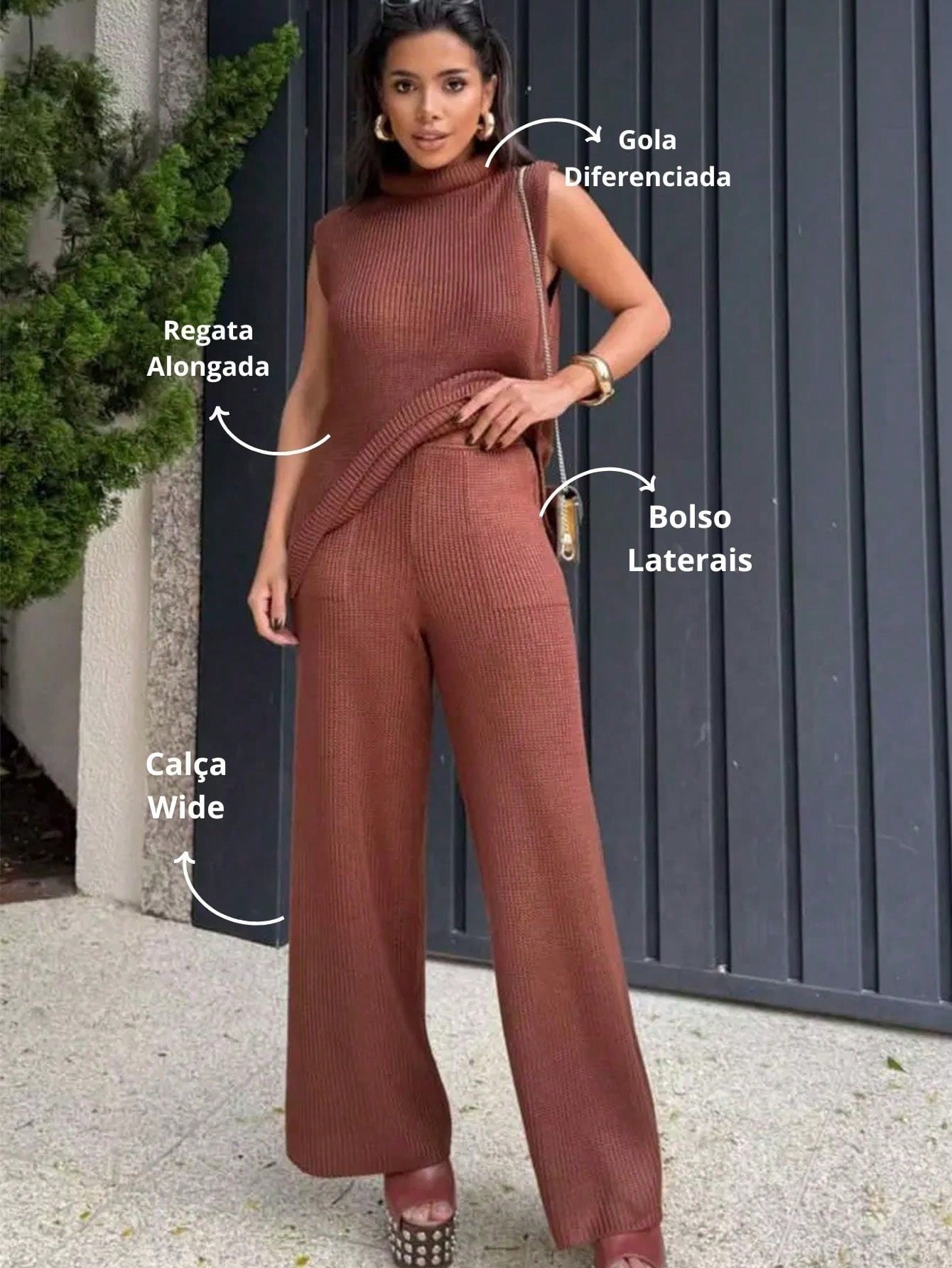 Vendedor Indicado
Conjunto de Tricot Feminino