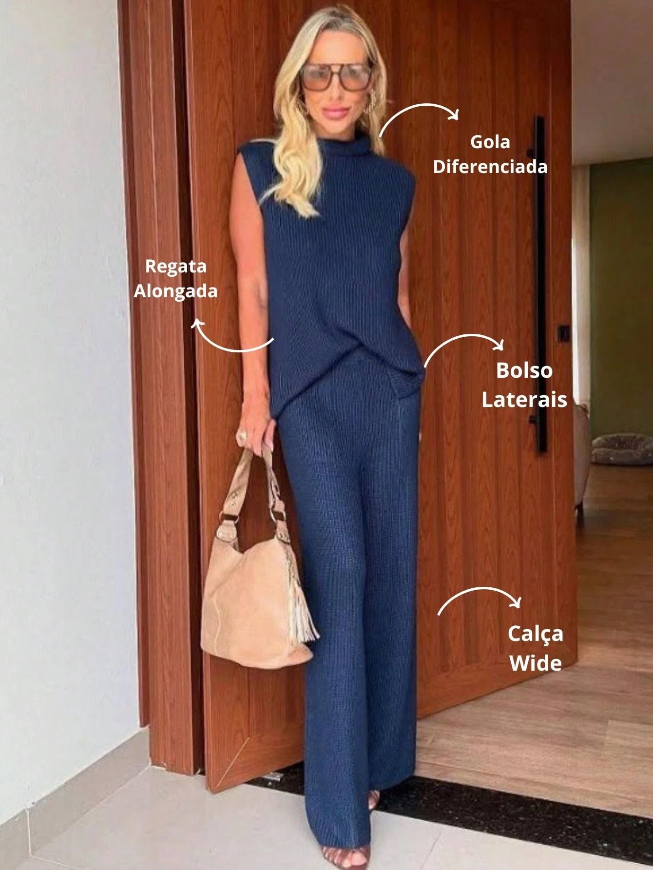 Vendedor Indicado
Conjunto de Tricot Feminino