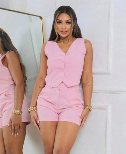 Conjunto Alfaiataria Feminino Casual Aurora
