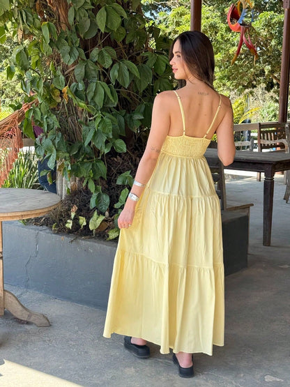 vestido longo verão, vestido longo alcinha, vestido longo, vestido longo camadas, vestido longo eurosummer, cores de verão