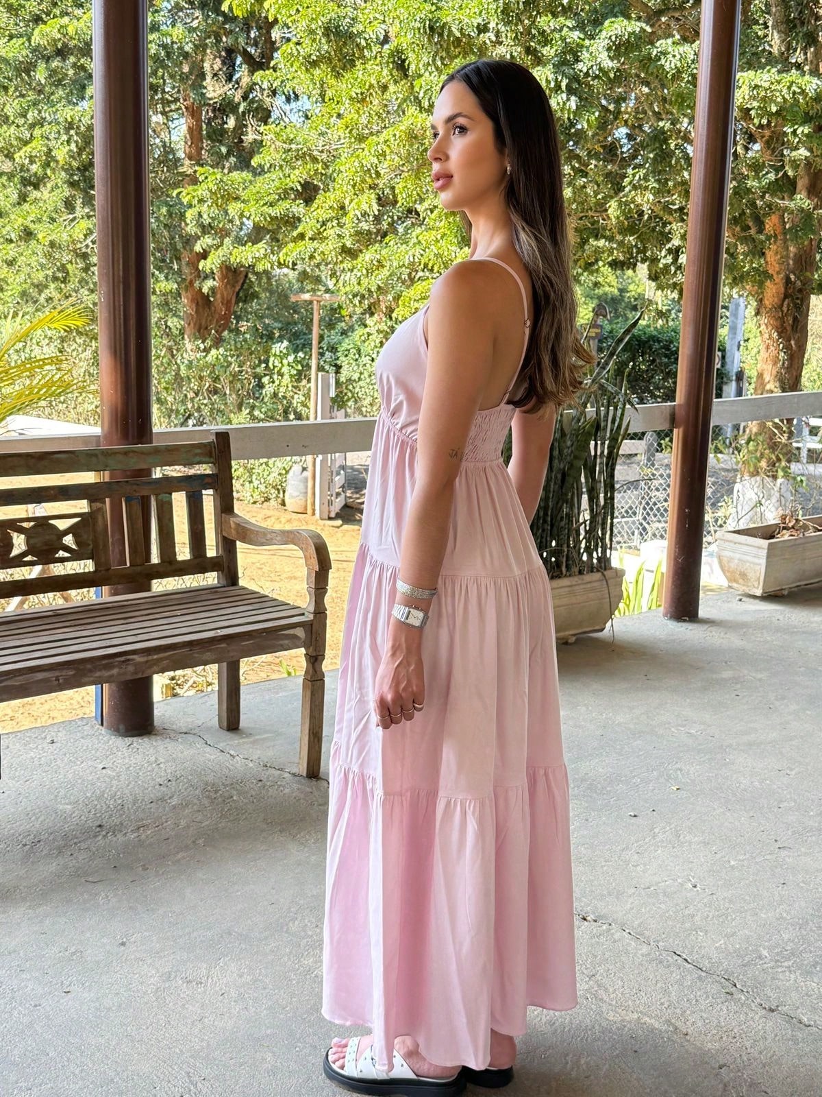 vestido longo verão, vestido longo alcinha, vestido longo, vestido longo camadas, vestido longo eurosummer, cores de verão