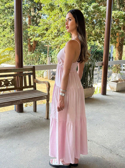 vestido longo verão, vestido longo alcinha, vestido longo, vestido longo camadas, vestido longo eurosummer, cores de verão