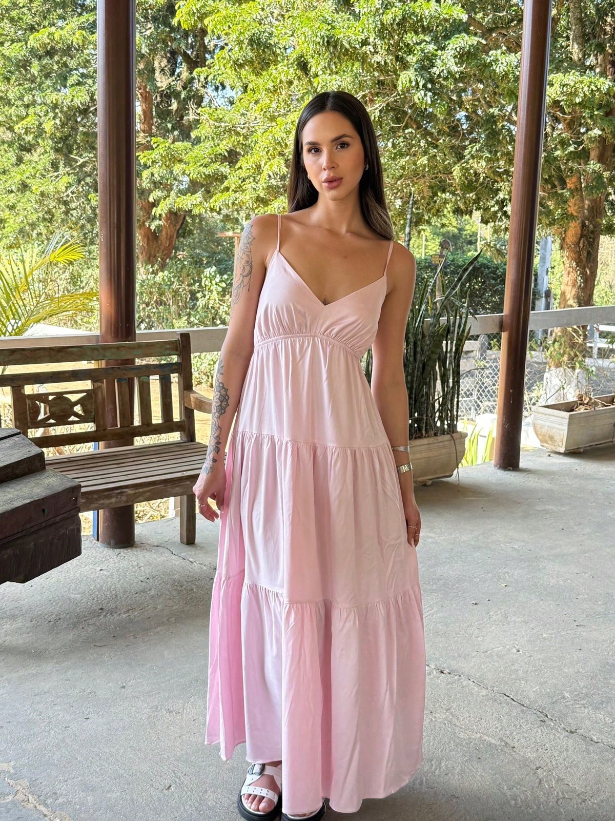 vestido longo verão, vestido longo alcinha, vestido longo, vestido longo camadas, vestido longo eurosummer, cores de verão