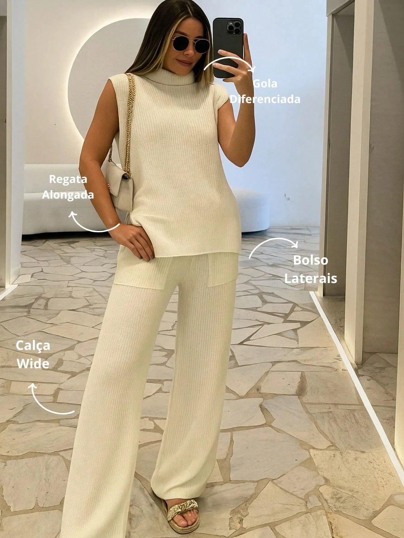 Vendedor Indicado
Conjunto de Tricot Feminino